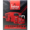 INTESA POUR HOMME CONFEZIONE REGALO DEODORANTE YLANG YLANG 150 ML, DOCCIASHAMPOO GINSENG 250 ML,  DOPOBARBA ANTIRUGHE 100 ML, BEAUTY DA VIAGGIO 4PZ