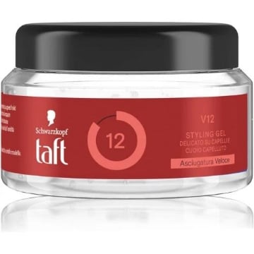 TAFT SCHWARZKOPF MEN V12 POWER GEL ASCIUGATURA VELOCE TENUTA IMMEDIATA