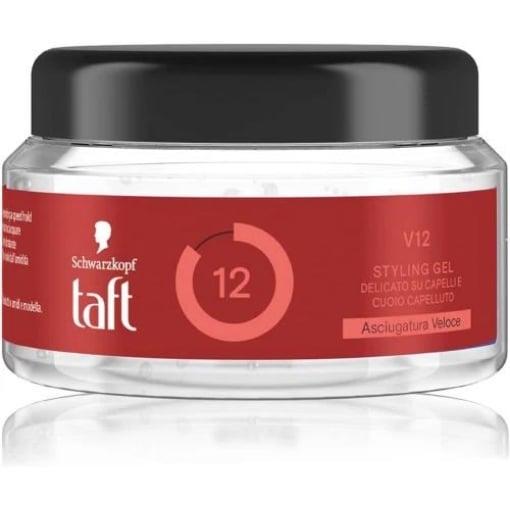 TAFT SCHWARZKOPF MEN V12 POWER GEL ASCIUGATURA VELOCE TENUTA IMMEDIATA