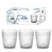 MA MAISON SET 3 BICCHIERI CROSS IN VETRO CAPIENZA 300CC - OKX