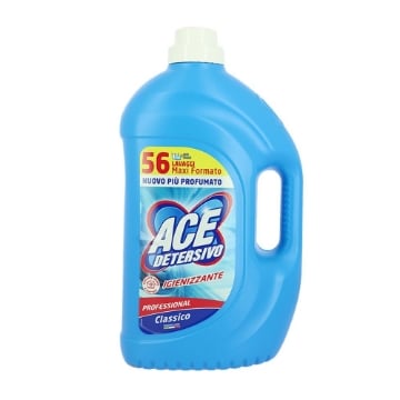 ACE DETRSIVO LIQUIDO IGIENIZZANTE PER LAVATRICE 56 LAVAGGI - PROFESSIONAL CLASSICO 2,8L
