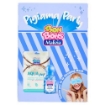 MALIZIA BONBONS CONFEZIONE REGALO EAU DE TOILETTE MILKY CUPCAKE 50ML, MASCHERA VISO ACQUA POP 25ML + SLEEPING MASK