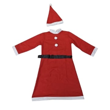 MAURY'S VESTITO BABBO NATALE DA DONNA TAGLIA UNICA OKX