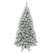 ALBERO DI NATALE ROCCARASO INNEVATO 210 CM ARTIFICIALE INTERNO ESTERNO