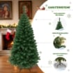 ALBERO DI NATALE ROCCARASO 180 CM VERDE ARTIFICIALE