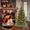 ALBERO DI NATALE ROCCARASO 180 CM VERDE ARTIFICIALE