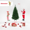MAURY'S ROCCARASO ALBERO DI NATALE DI COLORE VERDE 240 CM 