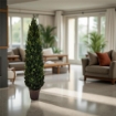 MAURY'S ALBERO DI NATALE LIVIGNO CON VASO 150H CM - 1017 RAMI