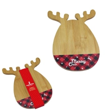 MAURY'S TAGLIERE RENNA IN BAMBO 24,5X18CM