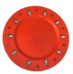 MA MAISON SOTTOPIATTO CON ALBERI DI NATALE COLORE ROSSO - DIAMETRO 33 CM OKX