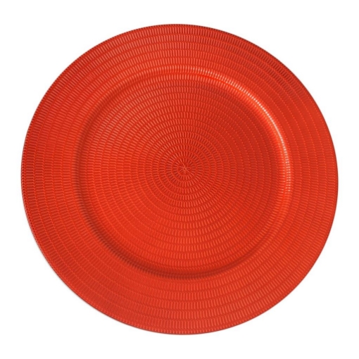MA MAISON SOTTOPIATTO XMAS ELEGANCE COLORE ROSSO - DIAMETRO 33 CM OKX