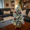 MAURY'S ALBERO DI JUTA VERDE INNEVATO ALTEZZA 80 CM