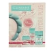 CLINIANS CONFEZIONE REGALO HYDRA PLUS GEL DETERGENTE CREMOSO DELICATO 150ML, CREMA IDRATANTE LENITIVA 50ML, PATCH OCCHI IDRATANTE ANTI-FATICA 3.6ML + CERCHIETTO IN SPUGNA - PELLI NORMALI O MISTE 