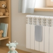 UMIDIFICATORE SET 3PZ PER TERMOSIFONE IN CERAMICA DIMENSIONE 8X4X20H CM - ASSORTITO 