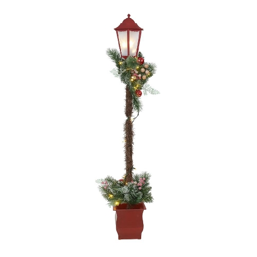 MAURY'S LAMPIONE NATALIZIO CON RAMI VERDI E 30 LED DIMENSIONI 150H CM OKX
