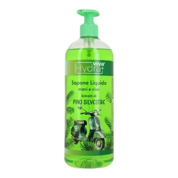 HYDRA VIVA+ SAPONE LIQUIDO MANI E VISO ESTRATTI DI PINO SILVESTRE - 1L