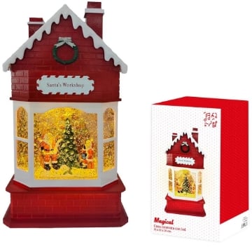 MAURY'S MAGICAL CASA INNEVATA CON LED 16X10X26H CM OKX