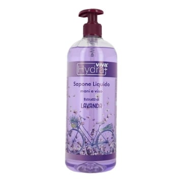 HYDRA VIVA+ SAPONE LIQUIDO MANI E VISO ESTRATTI DI LAVANDA  - 1L