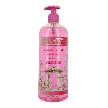 HYDRA VIVA+ SAPONE LIQUIDO MANI E VISO ESTRATTI DI GELSOMINO  - 1L