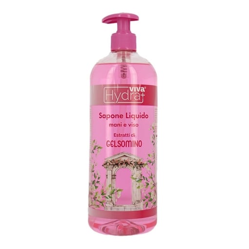 HYDRA VIVA+ SAPONE LIQUIDO MANI E VISO ESTRATTI DI GELSOMINO  - 1L