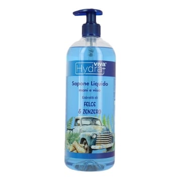 HYDRA VIVA+ SAPONE LIQUIDO MANI E VISO ESTRATTI DI FELCE E ZENZERO - 1L