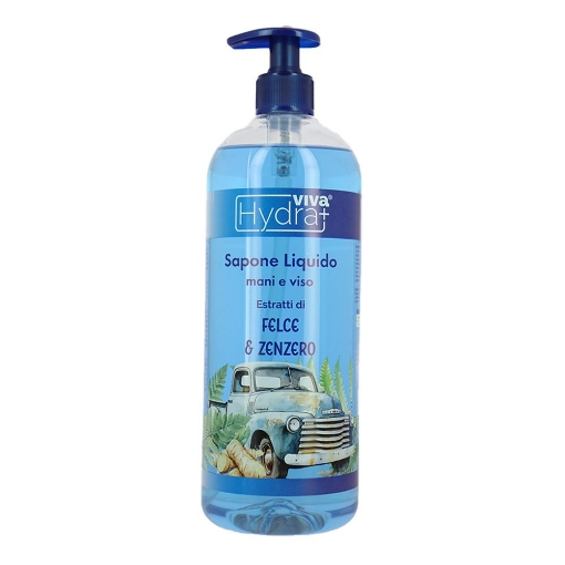 HYDRA VIVA+ SAPONE LIQUIDO MANI E VISO ESTRATTI DI FELCE E ZENZERO - 1L