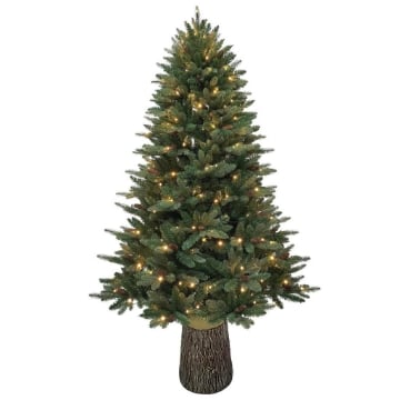 MAURY'S ALBERO CANAZEI CON 400 LED 240H CM - RAMI 2222 OKX