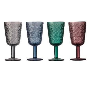 MA MAISON CALICE IN VETRO ''POTTERY'' 300ML  - ASSORTITO OKX