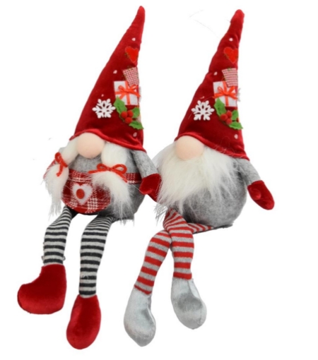 MA MAISON GNOMO BONNY CON GAMBE PENDENTI 60 CM ASSORTITO OKX