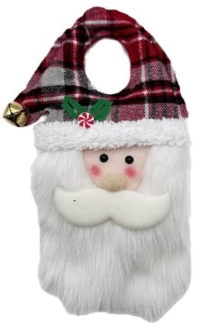 MA MAISON ADDOBBO PER MANIGLIA BABBO TARTAN 26 CM OKX