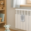 UMIDIFICATORE CON RILIEVI IN CERAMICA COLORI ASSORTITI 8X4X17CM  