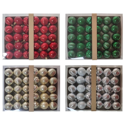 MA MAISON SET 30 SFERE MULTICOLOR - COLORAZIONE ASSORTITA