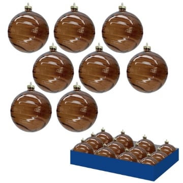 MA MAISON SFERA IN VETRO DREAM AMBER 10CM OKX