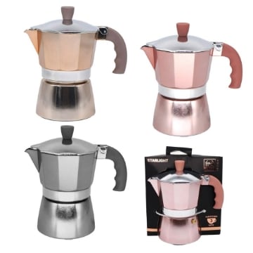 MA MAISON CAFFETTIERA STARLIGHT 3 TAZZE - COLORAZIONE ASSORTITA OKX
