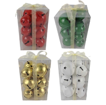 MA MAISON 12 SONAGLI TINKLE CON Ø 6/8 CM - COLORAZIONE ASSORTITA OKX