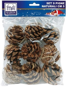MAURY'S SET 9 PIGNE CM.5 NATURALI