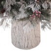 MAURY'S ALBERO DI NATALE CURMAYEUR INNEVATO CON BASE TRONCO BIANCA 180CM - RAMI 482 OKX