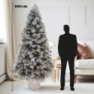 MAURY'S ALBERO COURMAYEUR INNEVATO 240 CM CON 1079 RAMI OKX