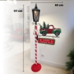 MAURY'S LAMPIONE NATALIZIO CON LED 50X21X117H CM IN METALLO OKX