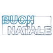 HIGH TECH "BUON NATALE" TUBO 150X45 324 LED BIANCO GHIACCIO/BLU USO ESTERNO - CAVO DA 1,4MT OKX