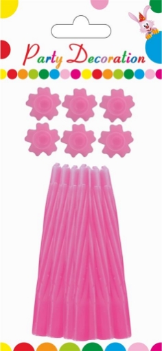 MAURY'S CANDELE ROSA CON PIEDI 