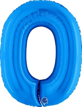 MAURY'S PALLONCINO MYLAR BLU "0" 26 POLLICI