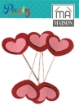 MA MAISON STECCO CUORE O UNICORNO GLITTER 13H CM
