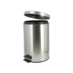 MAURY'S PATTUMIERA INOX TONDA A PEDALE CON TECNOLOGIA SOFT CLOSE 12 LITRI