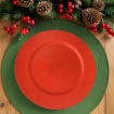 MA MAISON SOTTOPIATTO ELEGANCE COLORE ROSSO - DIAMETRO 33 CM