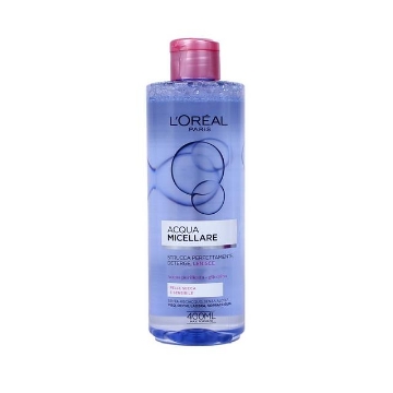 L'OREAL PARIS ACQUA MICELLARE PER PELLE SECCA E SENSIBILE DETERGE E LENISCE 400ML