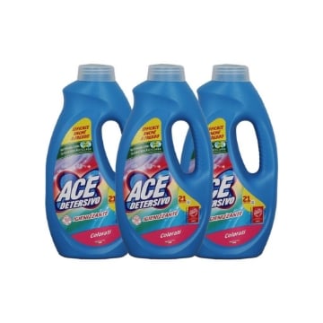 ACE DETERSIVO IGIENIZZANTE PER COLORATI 21 LAVAGGI - 3PZ