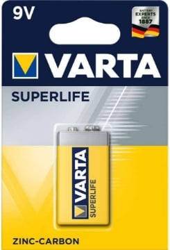 BATTERIE VARTA SUPERLIFE 9V
