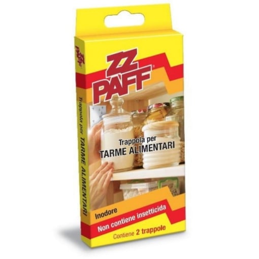 ZZ PAFF TRAPPOLA PER TARME ALIMENTARI INODORE - NON CONTIENE INSETTICIDA 2PZ