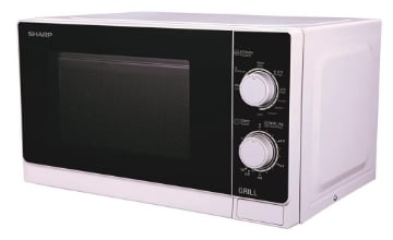 SHARP FORNO A MICROONDE GRILL 20L CON 3 LIVELLI DI COTTURA - POTENZA 800W